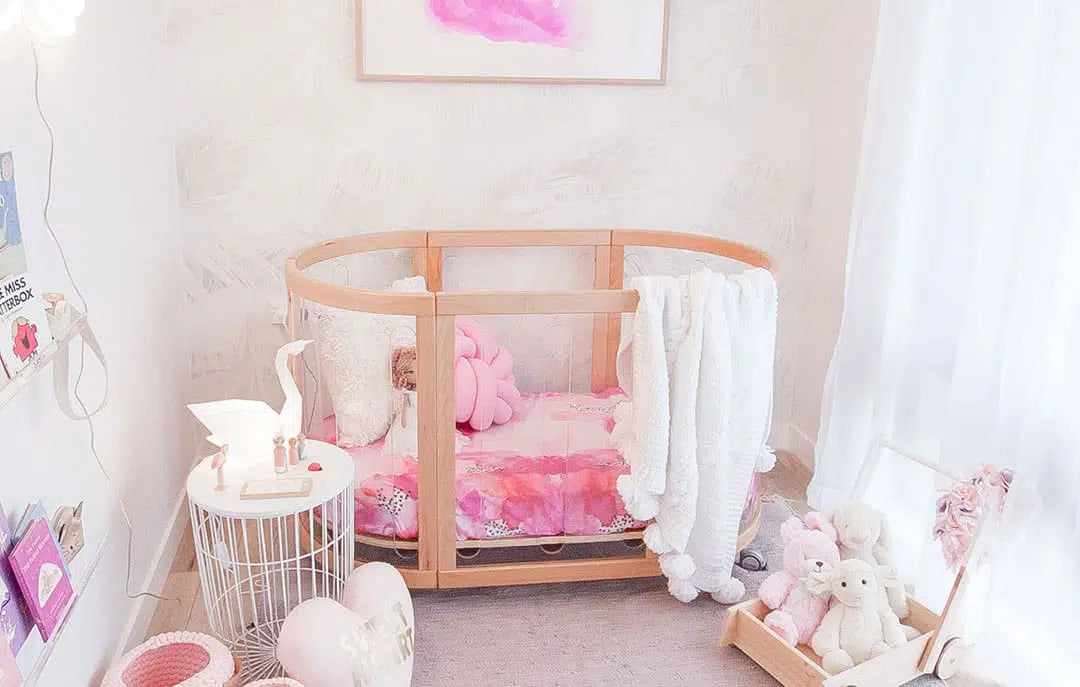 Kaylula Sova Cot Clear - Beech
