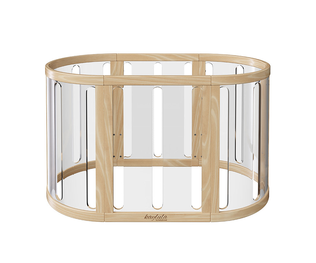 Kaylula Sova Cot Clear - Beech