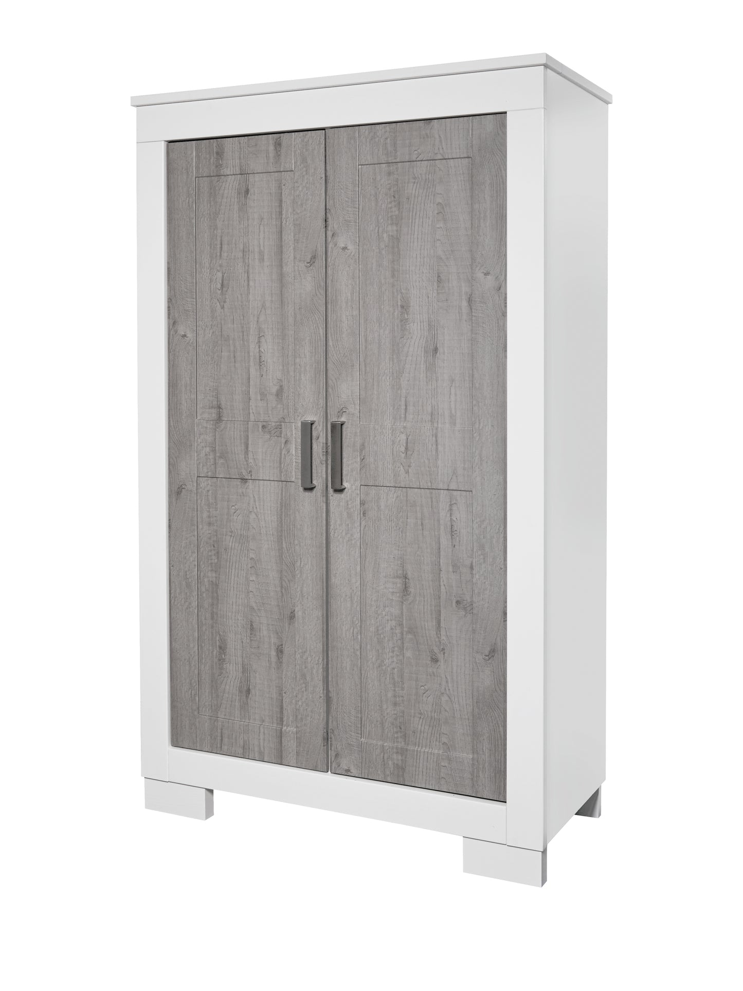 Lucca Wardrobe - White & Ash