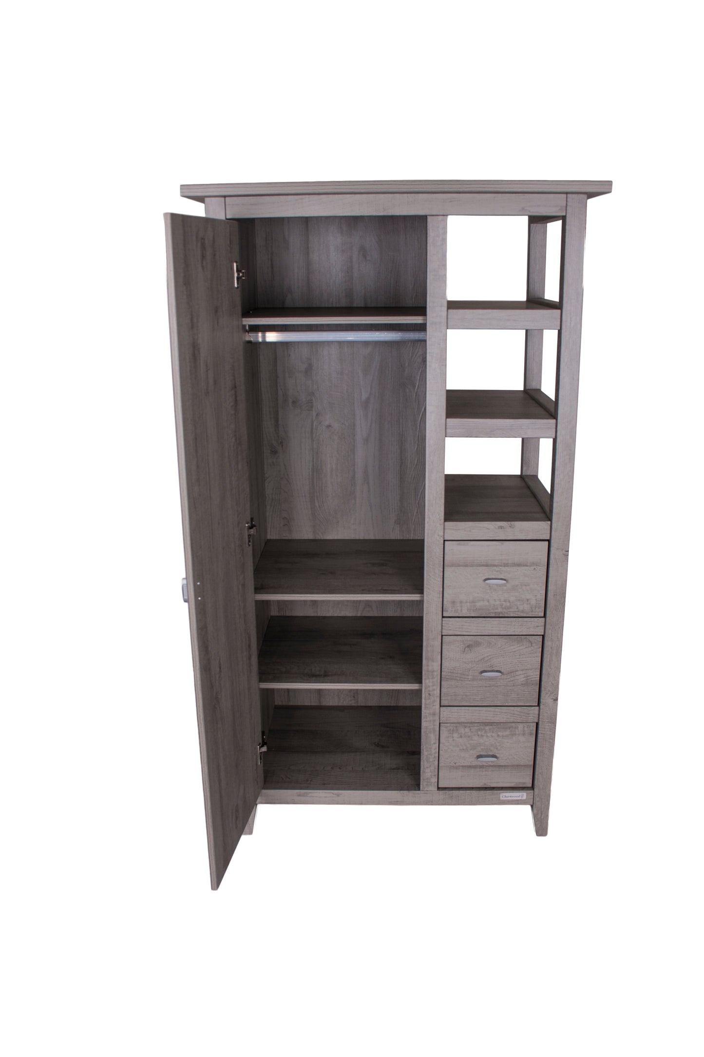 Lyon Wardrobe - Dark Grey
