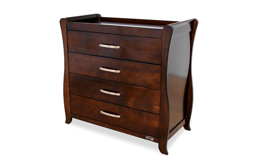 Sleigh Chest of Drawers And Change Table