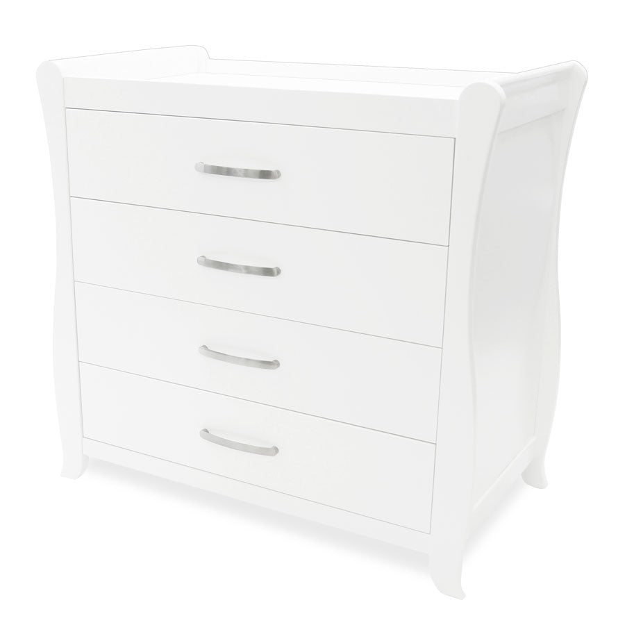 Sleigh Chest of Drawers And Change Table