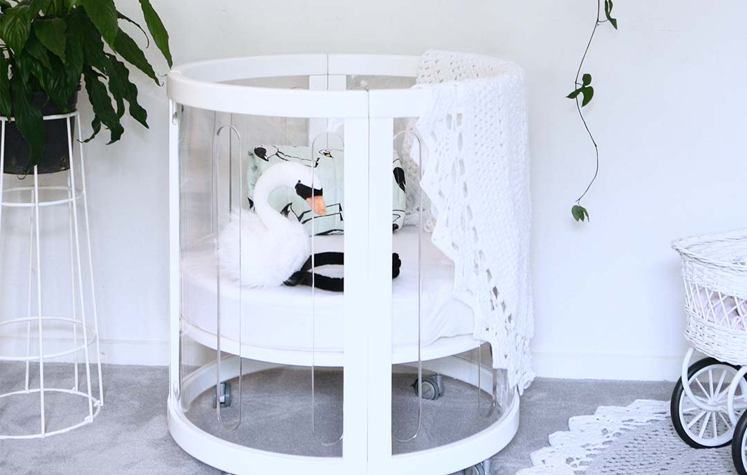 Kaylula Sova Cot Clear - Beech