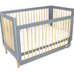 Riya Cot - (Grey/Beech)