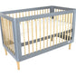 Riya Cot - (Grey/Beech)