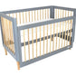 Riya Cot - (Grey/Beech)
