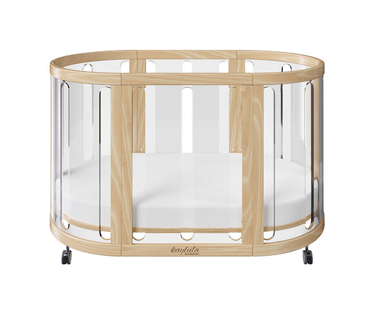 Kaylula Sova Cot Clear - Beech