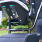 The Jiffle Car Seat Adapters - Black