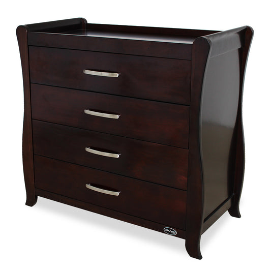 Sleigh Chest of Drawers And Change Table
