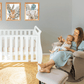 Georgia Sleigh Cot Luxx