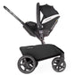 The Jiffle Car Seat Adapters - Black