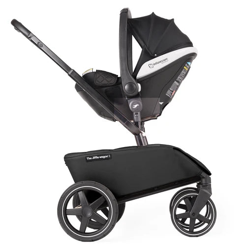 The Jiffle Car Seat Adapters - Black