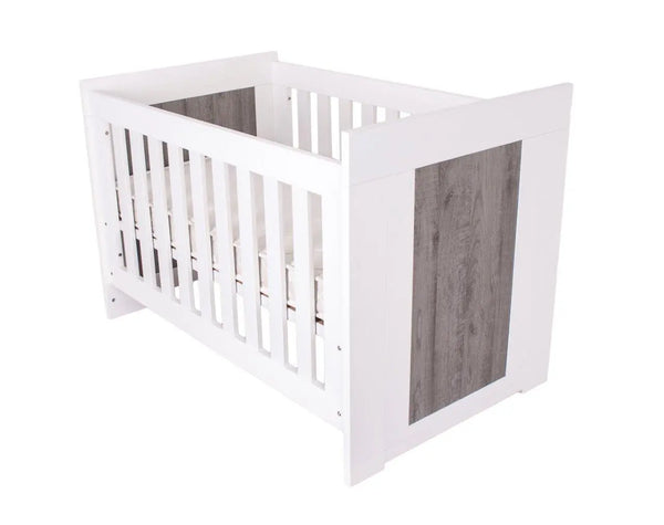 Lucca Cot – White & Ash