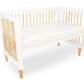 Riya Cot - (Grey/Beech)