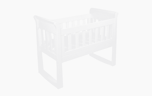 Sandton Sleigh Cradle, Bassinet and Rocking Seat