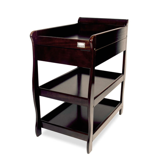 Sleigh Change Table With Drawer