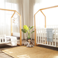 Kaylula Mila Cot - Beech/White