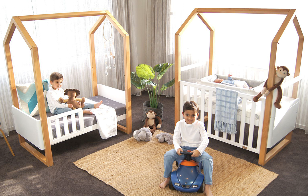 Kaylula Mila Cot - Beech/White