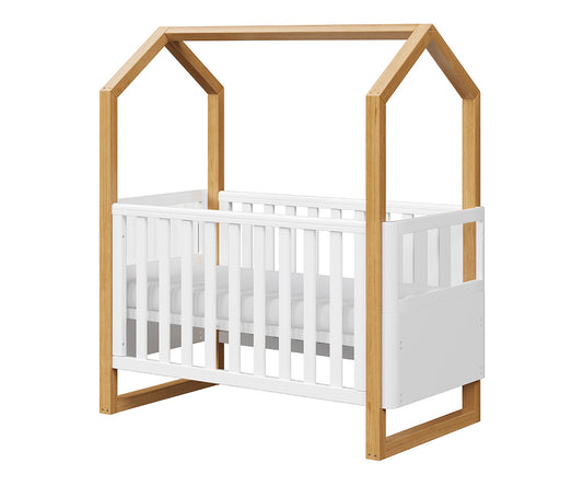 Kaylula Mila Cot - Beech/White