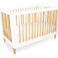 Riya Cot - (Grey/Beech)